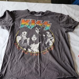 KISS Graphic T-Shirt - Gray